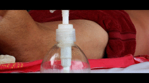 www.christinasapphire.com - HOT MOM Gives Massage For Daughter's Big Dick BF - P3 - A Helping Hand(job) thumbnail